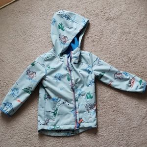 4T dino rain jacket